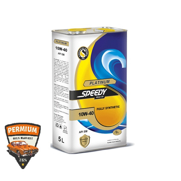 اسپیدی پلاتینیوم 10W40 SM حجم 5 لیتر